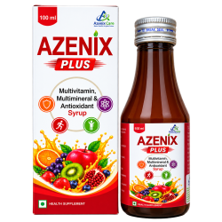 Azenix Plus Syrup Box and Bottle